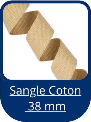 sangle coton 38 mm